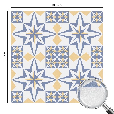 Frostfilm med dekorativt mönster Stjärnmönster