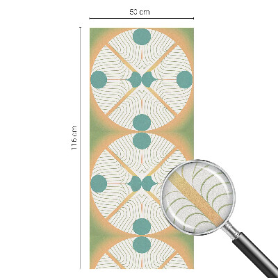 Solfilm fönster insynsskydd Geometrisk harmoni
