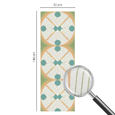 Solfilm fönster insynsskydd Geometrisk harmoni