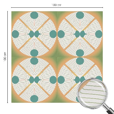 Solfilm fönster insynsskydd Geometrisk harmoni