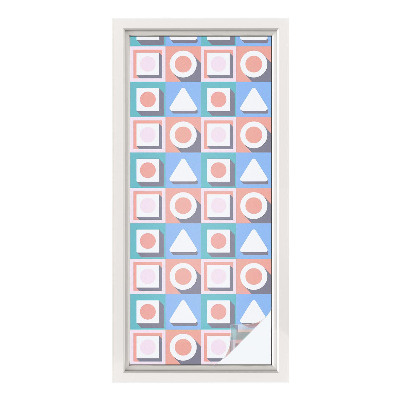 Frostfilm med dekorativt mönster Geometriska mönster