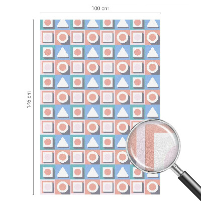 Frostfilm med dekorativt mönster Geometriska mönster