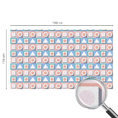 Frostfilm med dekorativt mönster Geometriska mönster