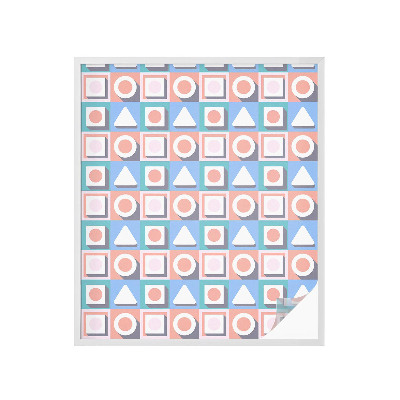 Frostfilm med dekorativt mönster Geometriska mönster