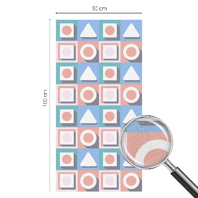 Frostfilm med dekorativt mönster Geometriska mönster