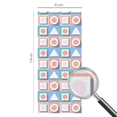 Frostfilm med dekorativt mönster Geometriska mönster