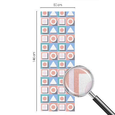 Frostfilm med dekorativt mönster Geometriska mönster