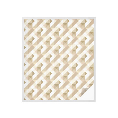 Fönsterfilm med mosaikmönster Triangulära mönster