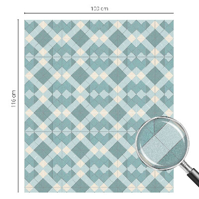 Frostfilm med dekorativt mönster Geometriska mönster