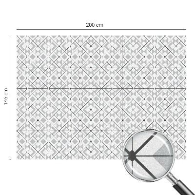 Dekorplast till fönster mosaik Geometriska mönster