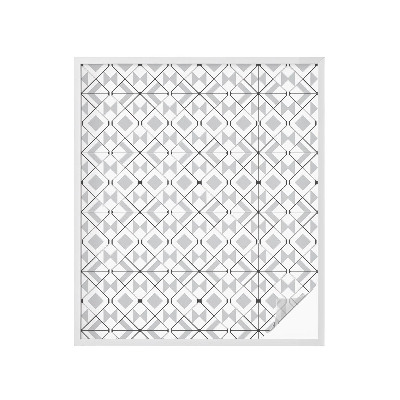 Dekorplast till fönster mosaik Geometriska mönster