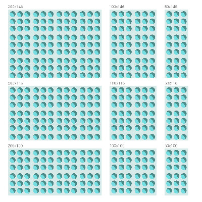 Frostad fönsterfilm med färgat mönster Moderna hjul