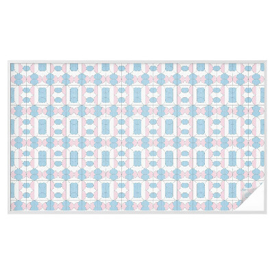 Fönsterfilm med mosaikmönster Pastellmönster