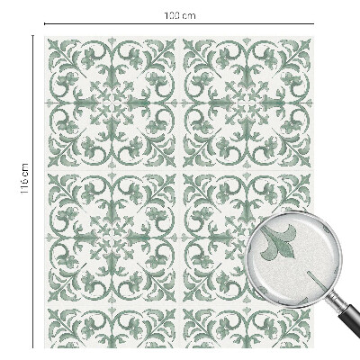 Solfilm fönster insynsskydd Växtdekorationer