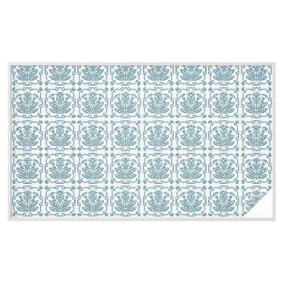 Frostfilm med dekorativt mönster Blommönster