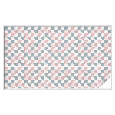 Dekorplast till fönster mosaik Pastellmönster