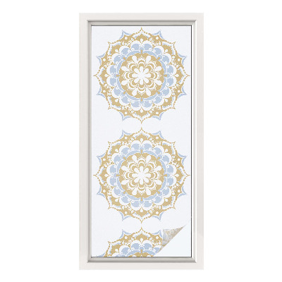 Solfilm fönster insynsskydd Boho-mandalas