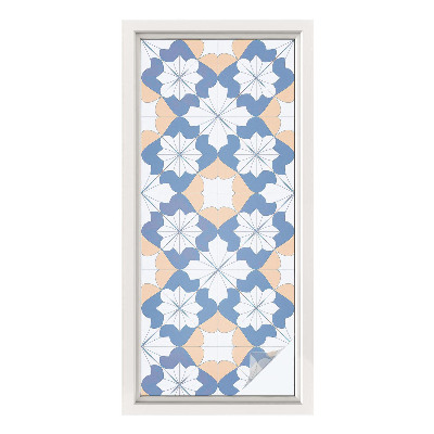 Solfilm fönster insynsskydd Symmetriska mönster