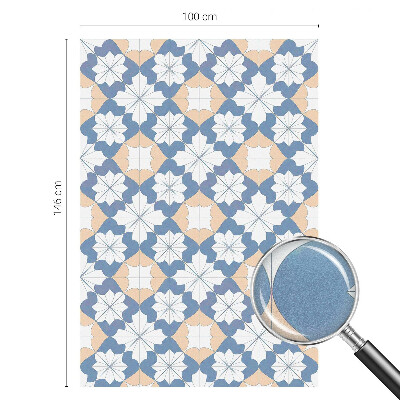 Solfilm fönster insynsskydd Symmetriska mönster