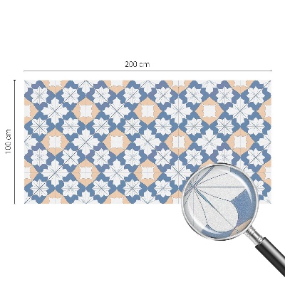 Solfilm fönster insynsskydd Symmetriska mönster