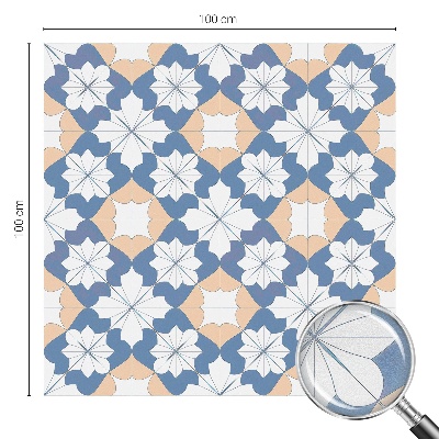 Solfilm fönster insynsskydd Symmetriska mönster