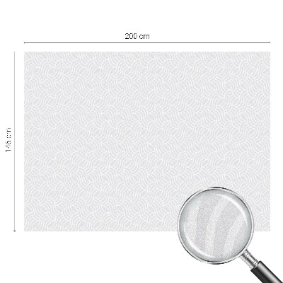 Fönsterfilm med mosaikmönster Vågor av harmoni