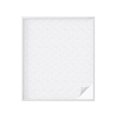 Fönsterfilm med mosaikmönster Vågor av harmoni