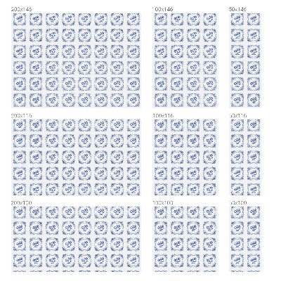 Frostad fönsterfilm med färgat mönster Fina blommor
