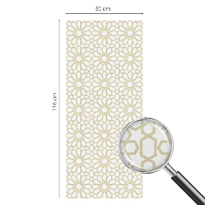 Dekorplast till fönster mosaik Geometriska mönster