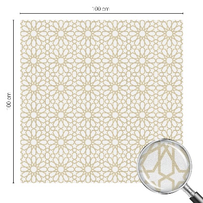 Dekorplast till fönster mosaik Geometriska mönster