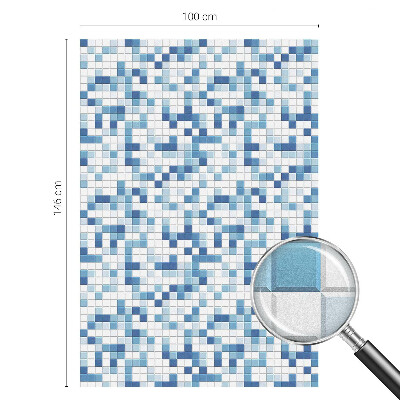 Dekorplast till fönster mosaik Kakelspel