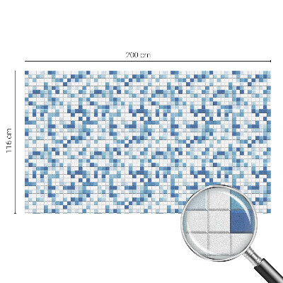 Dekorplast till fönster mosaik Kakelspel