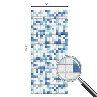 Dekorplast till fönster mosaik Kakelspel