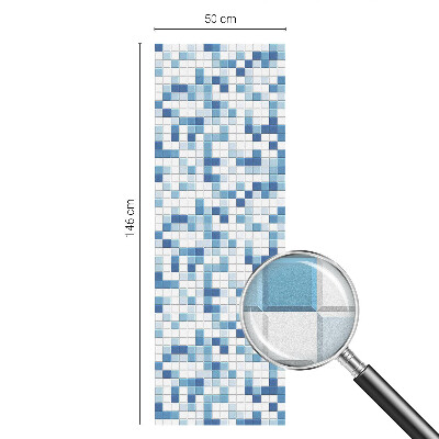 Dekorplast till fönster mosaik Kakelspel