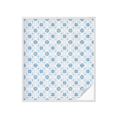 Solfilm fönster insynsskydd Kaklade dekorationer