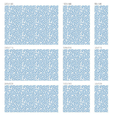 Frostfilm med dekorativt mönster Geometriska mönster