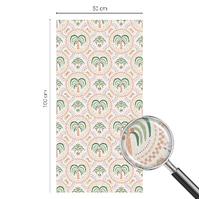 Solfilm fönster insynsskydd Exotiska palmer