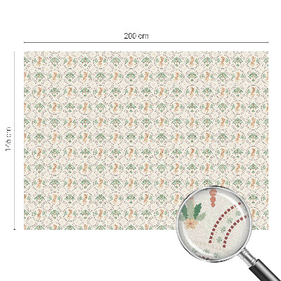 Dekorplast till fönster mosaik Palmleopard