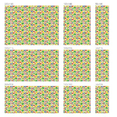 Solfilm fönster insynsskydd Färgglada frukter