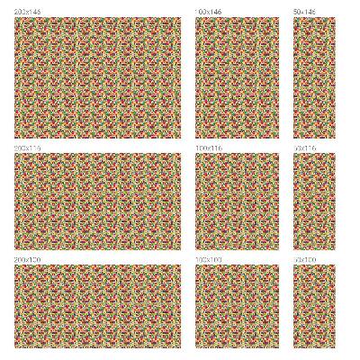 Fönsterfilm med mosaikmönster Färgglad abstraktion