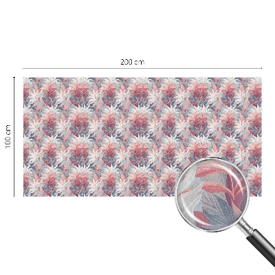 Solfilm fönster insynsskydd Blomblad