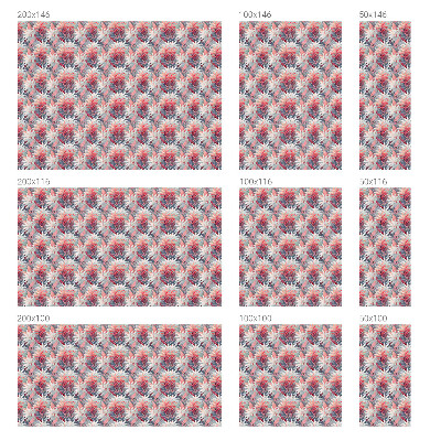 Solfilm fönster insynsskydd Blomblad