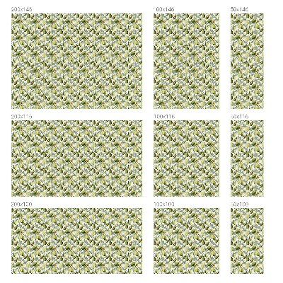 Frostfilm med dekorativt mönster Avokadoblad