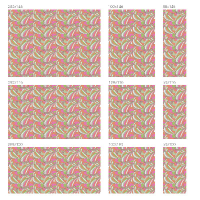 Dekorplast till fönster mosaik Färgglad sicksack