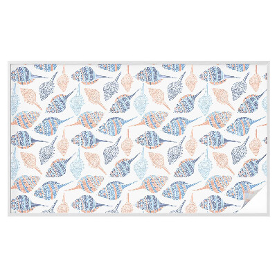 Fönsterfilm med mosaikmönster Snäckskal