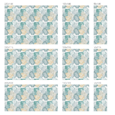 Frostfilm med dekorativt mönster Abstrakt mosaik