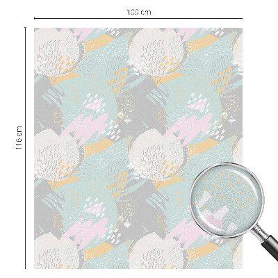 Frostfilm med dekorativt mönster Abstrakt harmoni