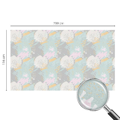 Frostfilm med dekorativt mönster Abstrakt harmoni