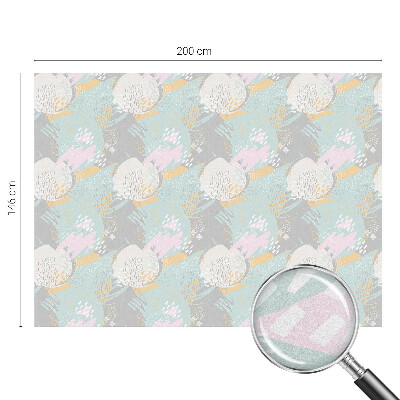 Frostfilm med dekorativt mönster Abstrakt harmoni