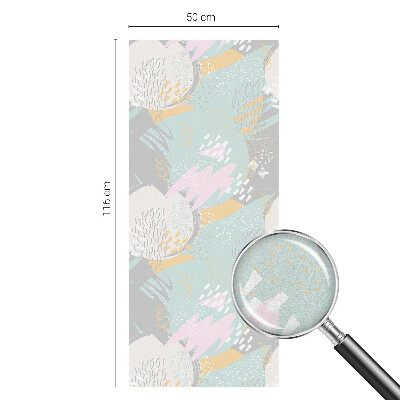 Frostfilm med dekorativt mönster Abstrakt harmoni